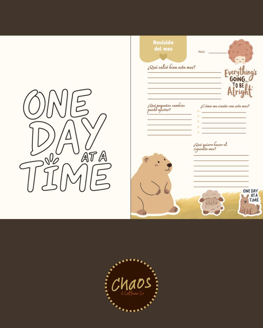 Journal de Gratitud "Entre el Caos" | Edición 30 Días (Digital)